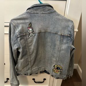 Disney LILO & Stitch Patch Denim Jacket Women’s Size Medium